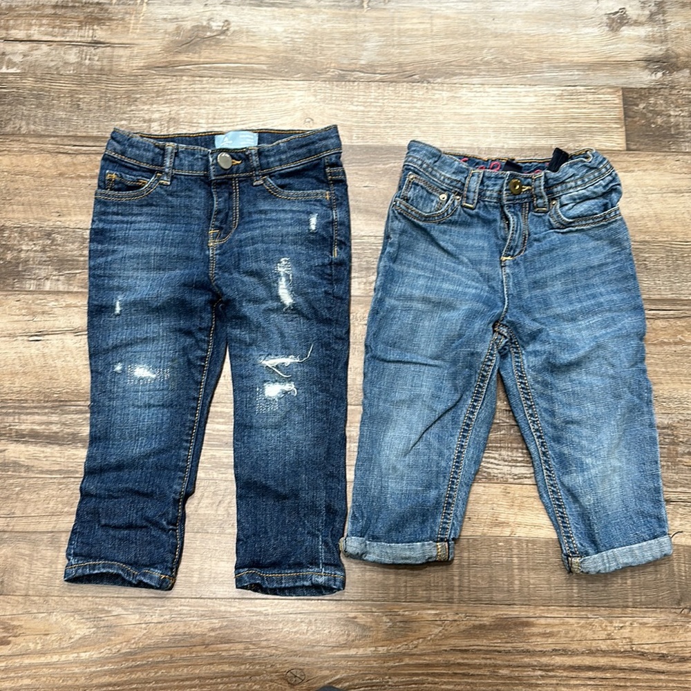 Baby Gap • 2T jean bundle